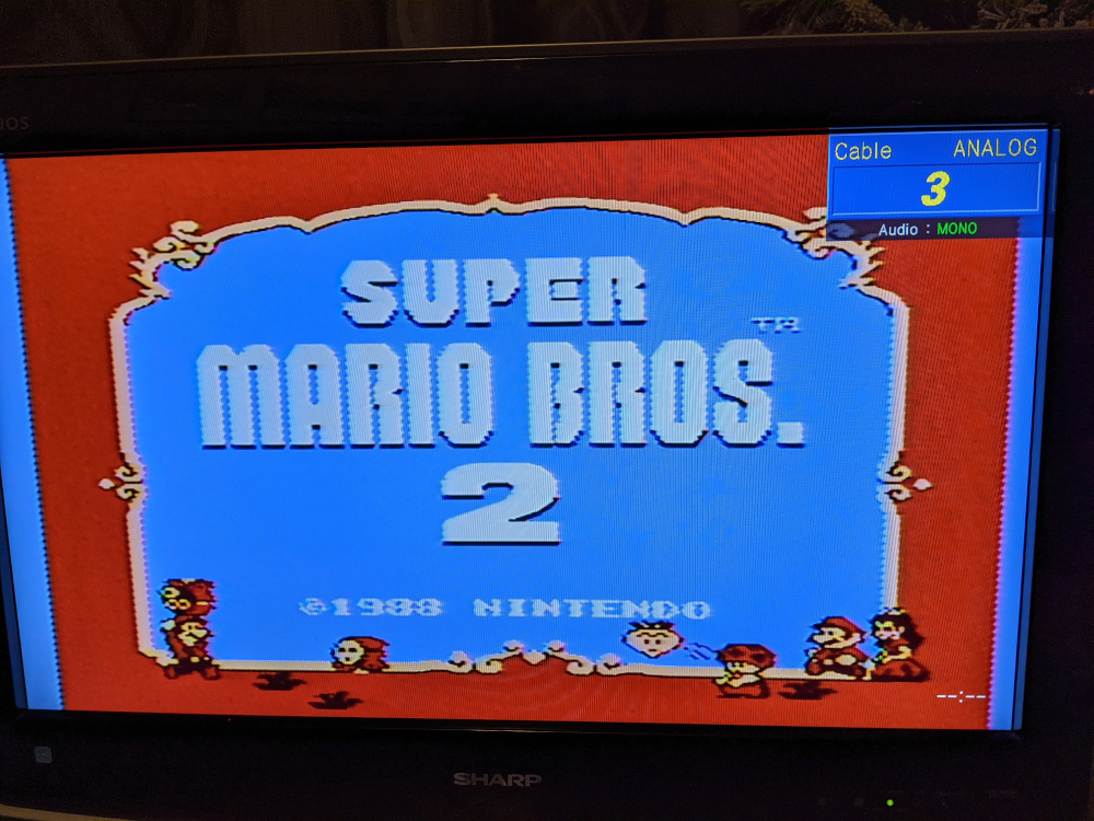 Super Mario Bros. 2 Now Working